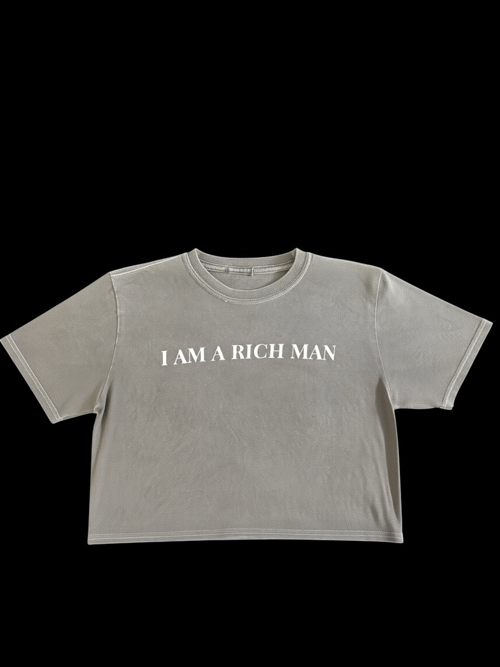 “I Am a Rich Man” Cher-Inspired Crop Tee